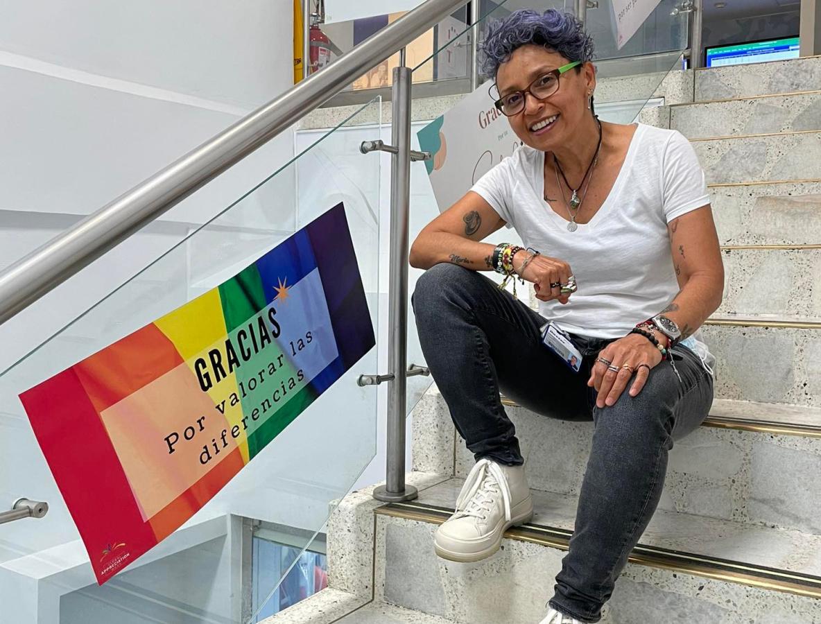 Pride celebration in Baxter Colombia
